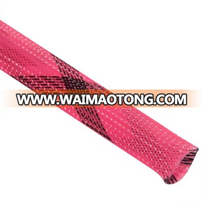 Flexible Braided Sleeve PET Monofilament Expandable Braided Sleeving